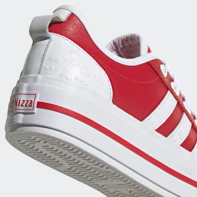 Adidas Nizza RF Platform ‘Heart Embossed – Scarlet’ Scarlet/Cloud White/Core Black (FZ1841)