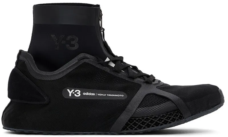 adidas Y-3 Runner 4D IOW Black / Black / Core White (GZ9141)