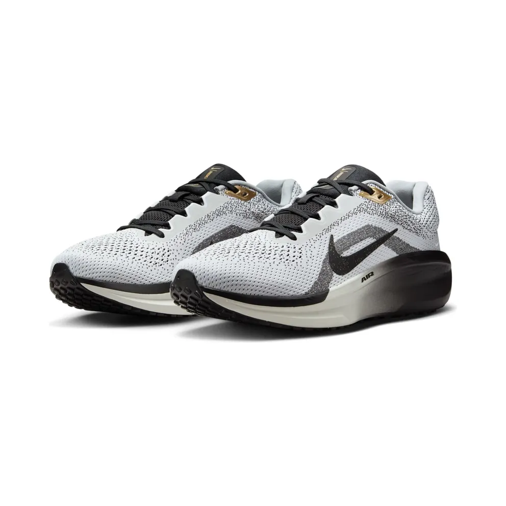 Nike Winflo 11 SE White Metallic Gold Light Smoke Grey Black (HQ7975-100)