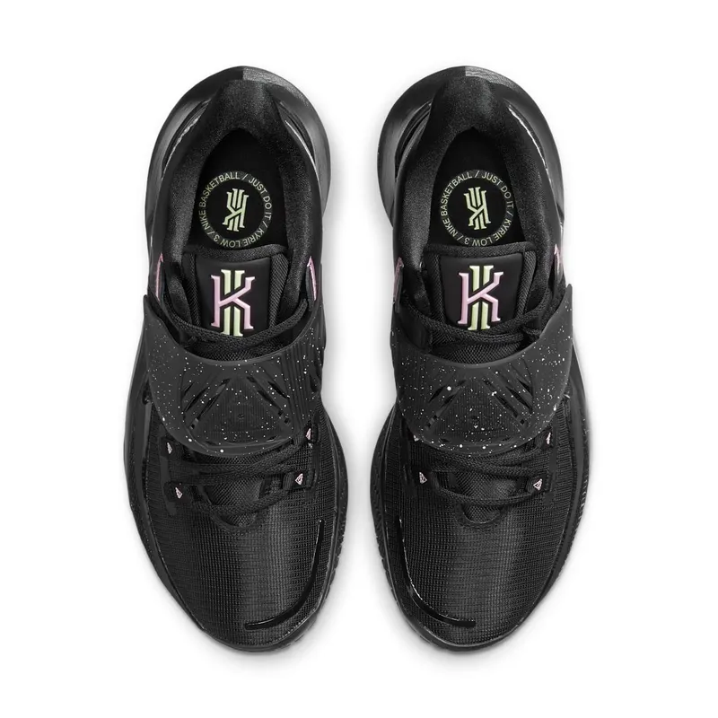 Nike Kyrie Low 3 Black Metallic Silver Black/Black-Metallic Silver (CJ1286-002)