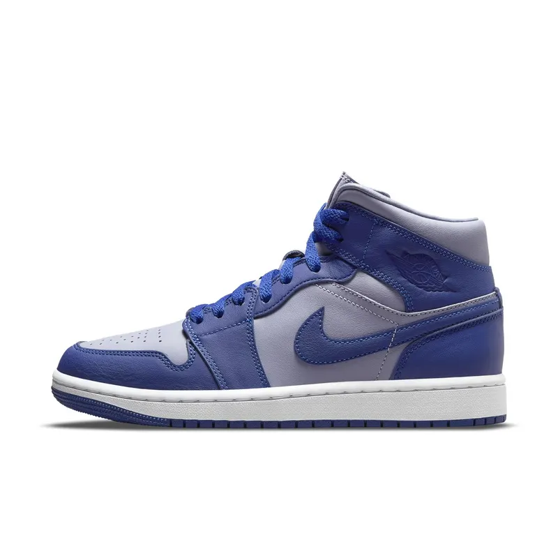 Air Jordan 1 Mid Georgetown (2021) – “Cool Grey / Navy” (DH7821-500)