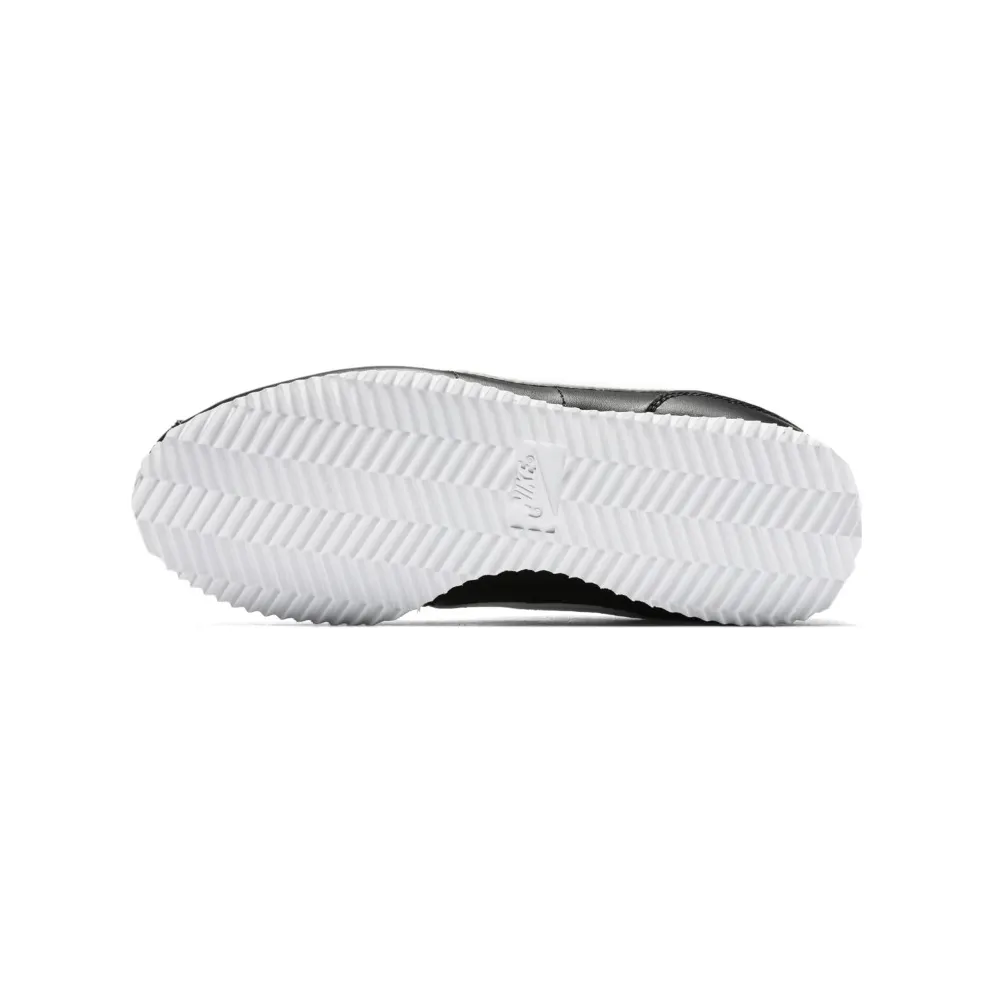 Nike Cortez Basic Leather Black White (GS) Black/White (904764-001)