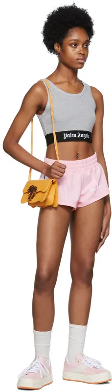 Palm Angels Pink Snow Low-Top (PWIA034S22LEA0010130)