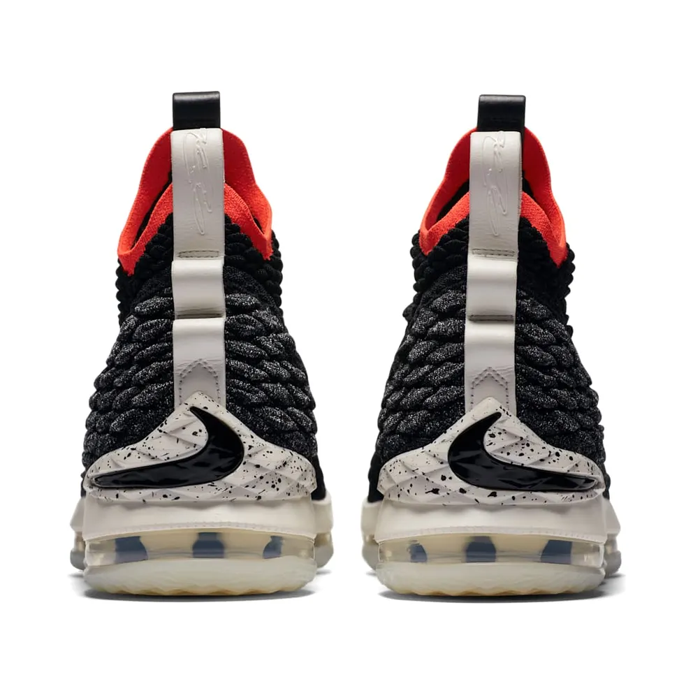 Nike LeBron 15 Black Bright Crimson Black/Black-Sail-Bright Crimson (AQ2363-002)