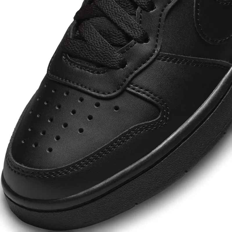 Nike Court Borough Low Recraft GS “Triple Black” (DV5456-002)