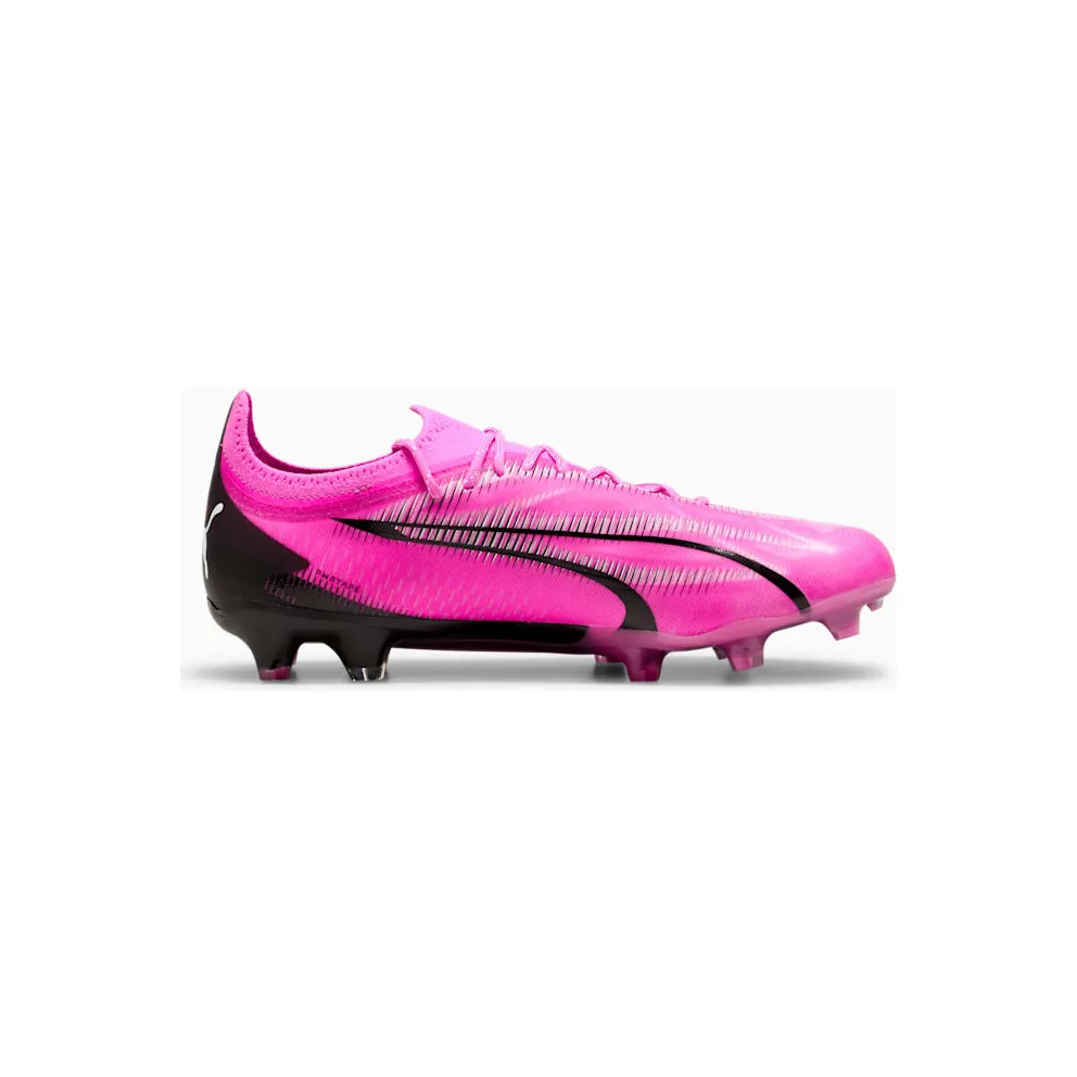 Puma Ultra Ultimate FG Cleats “Pink White Black” (107744-01)