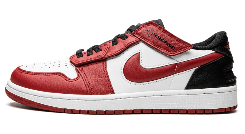Air Jordan 1 Low FlyEase Eenvoudig aan en uit te trekkenen voor heren Wit – “White / Black / Gym Red” (DM1206-163)