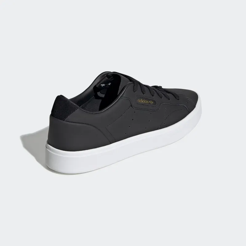 adidas Sleek Core Black Crystal White (W) Core Black/Core Black/Crystal White (CG6193)
