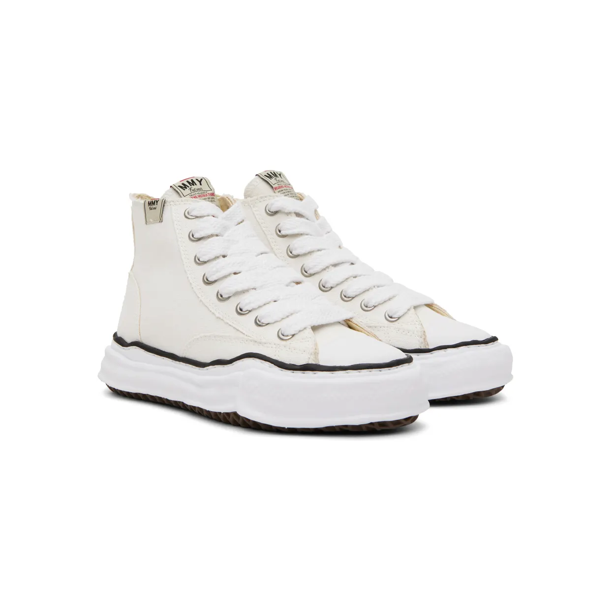 Miharayasuhiro Off-White Peterson High Sneakers (A01FW701) (4)