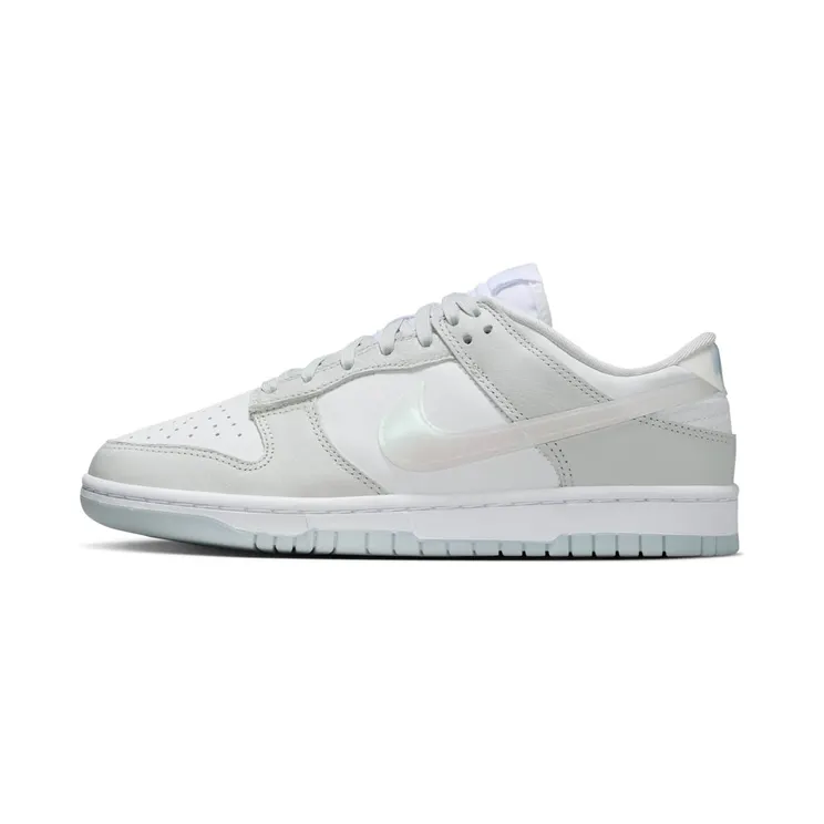 Nike Dunk Low Iridescent Swoosh “Photon Dust / White / Blue Ice / Multi-Colour” (HJ5787-001)