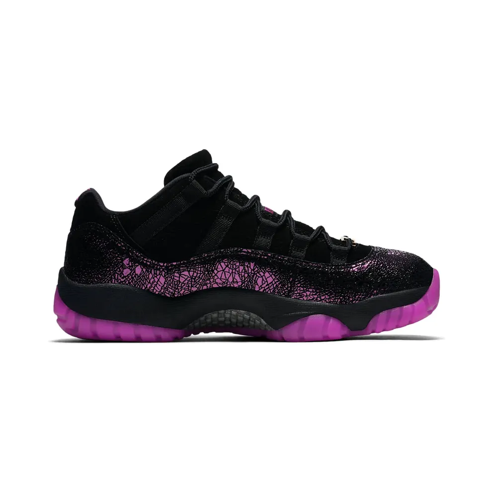 Jordan 11 Retro Low Think 16 Rook To Queen (W) Black/Fuchsia Black (AR5149-005)