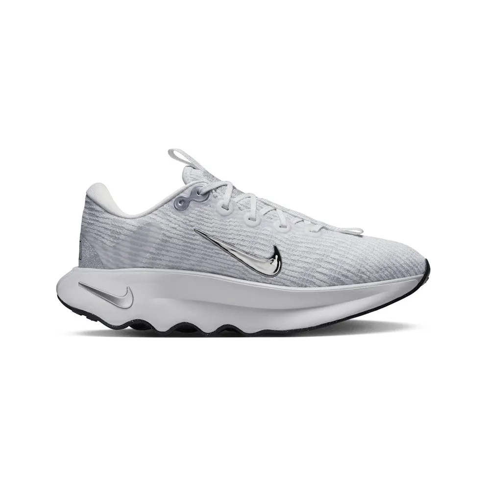 Nike Motiva Premium Summit White Pure Platinum Black Metallic Silver (FZ2115-101)