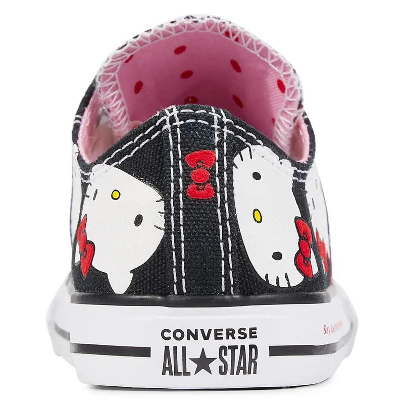 Converse Chuck Taylor All-Star Ox Hello Kitty Black (TD) Black/Prism Pink-White (762949C)