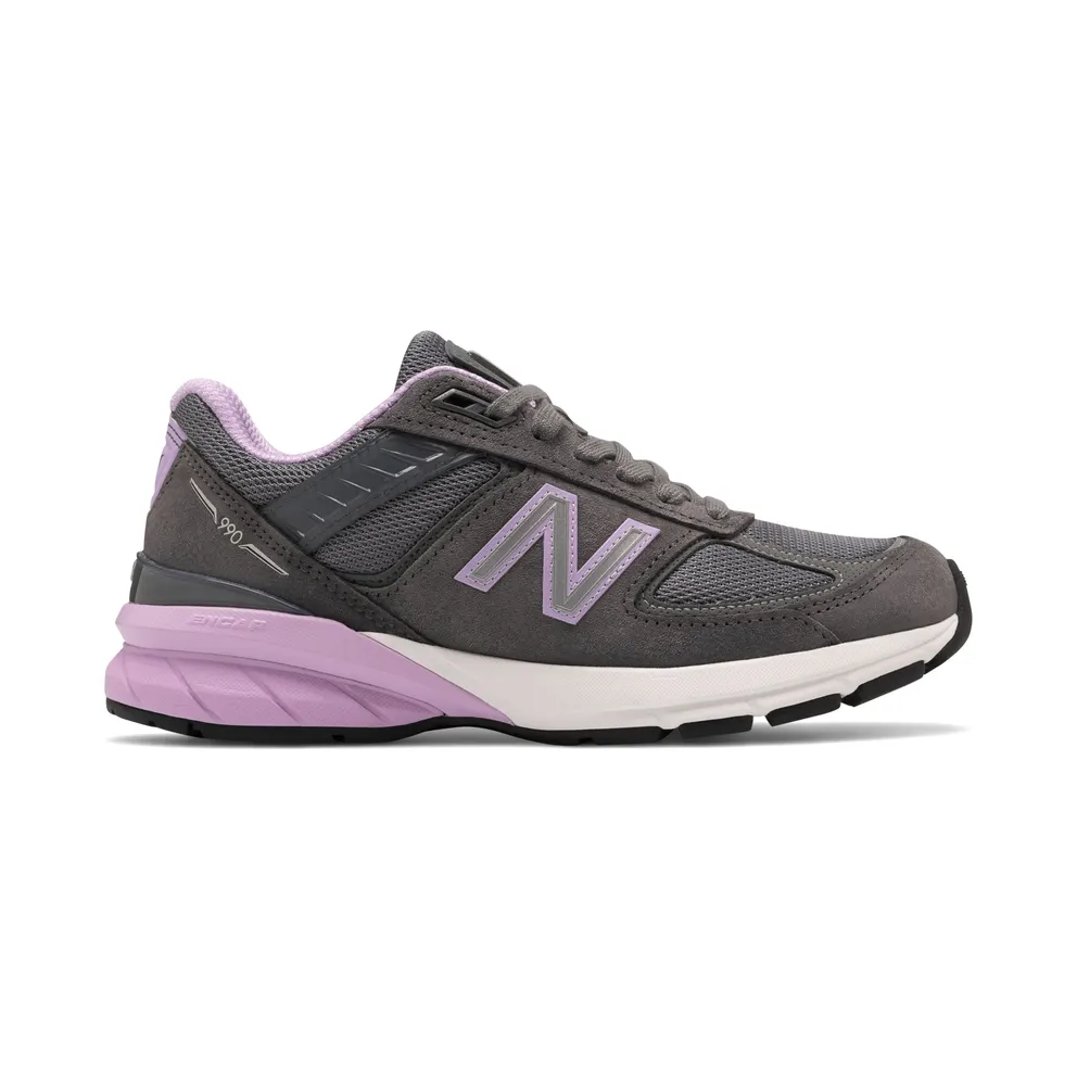 New Balance 990v5 MiUSA Lead Dark Violet Glow (W) (W990DV5)