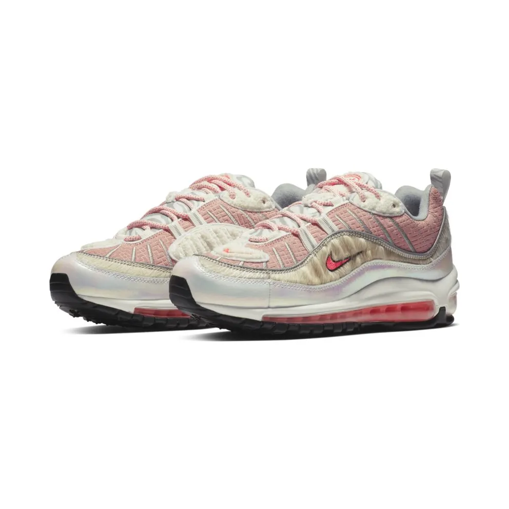 Nike Air Max 98 Chinese New Year 2019 (W) Bleached Coral/Bright Crimson-Sail (BV6653-616)