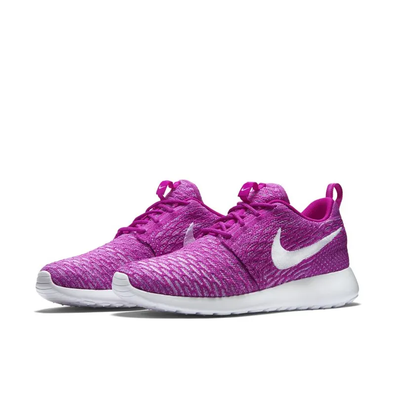 Nike Roshe Run Flyknit Fuchsia Flash (W) Fuchsia Flash/White-Atomic Purple (704927-500)