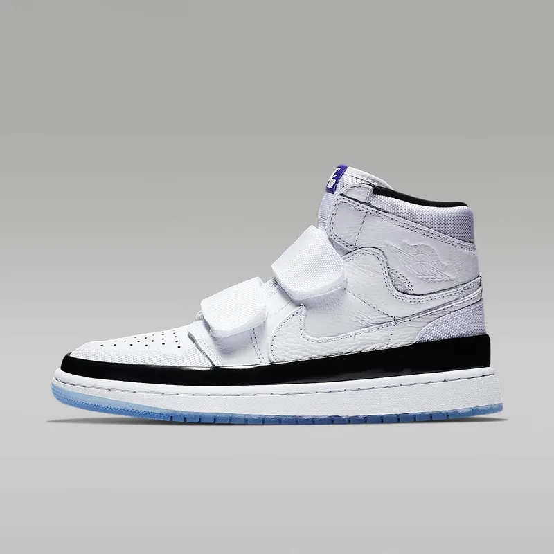 Jordan 1 Retro High Double Strap Concord White/Black-Dark Concord (AQ7924-107)