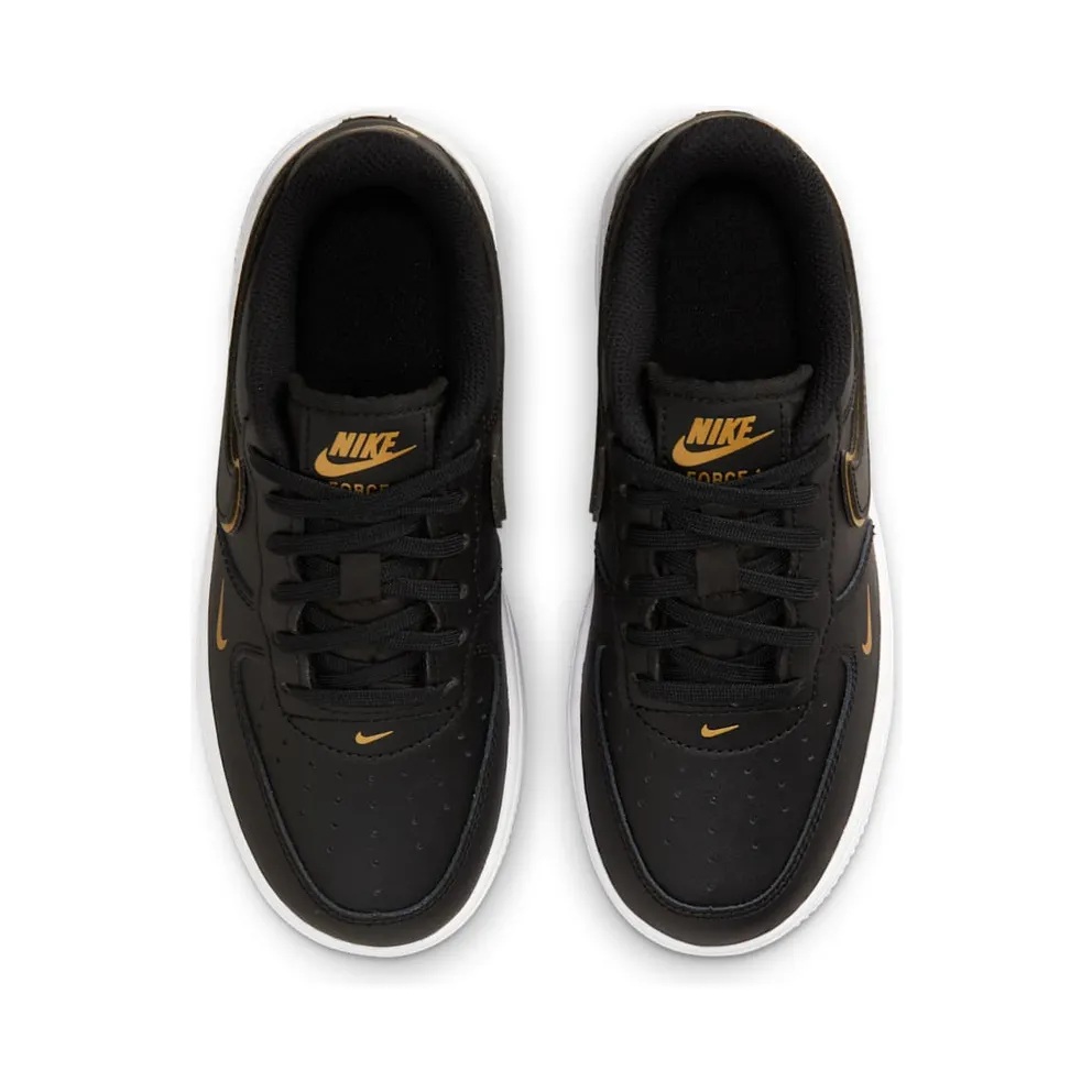 Nike Force 1 LV8 “Black / Metallic Gold / White” (DM3386-001)
