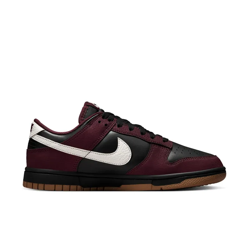 Nike Dunk Low Next Nature “Burgundy Crush Black” (HM9658-600)