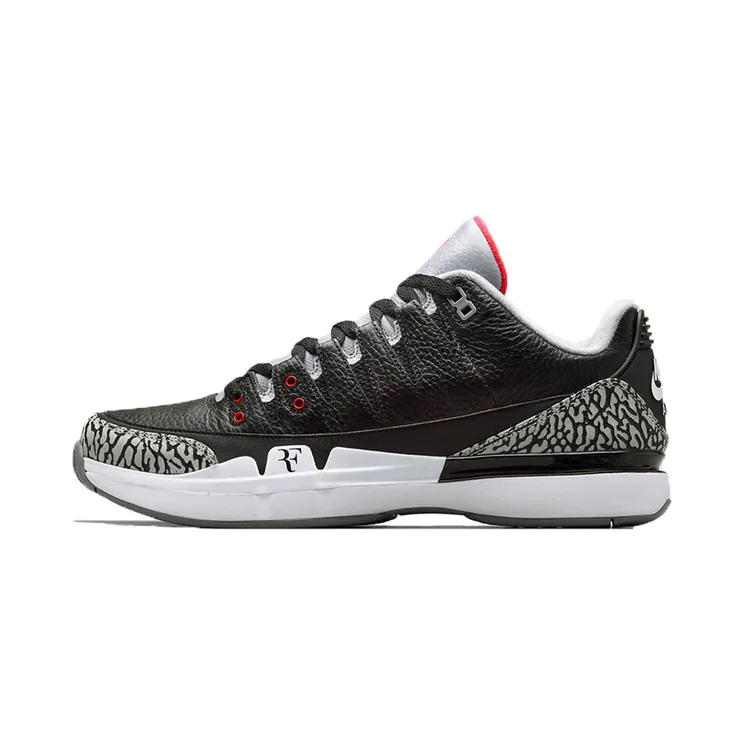 Nike Zoom Vapor AJ3 Federer – Black Cement (709998-010)