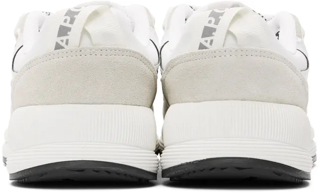 A.P.C. White & Taupe Jay Sneakers (PUAAI-M56086)