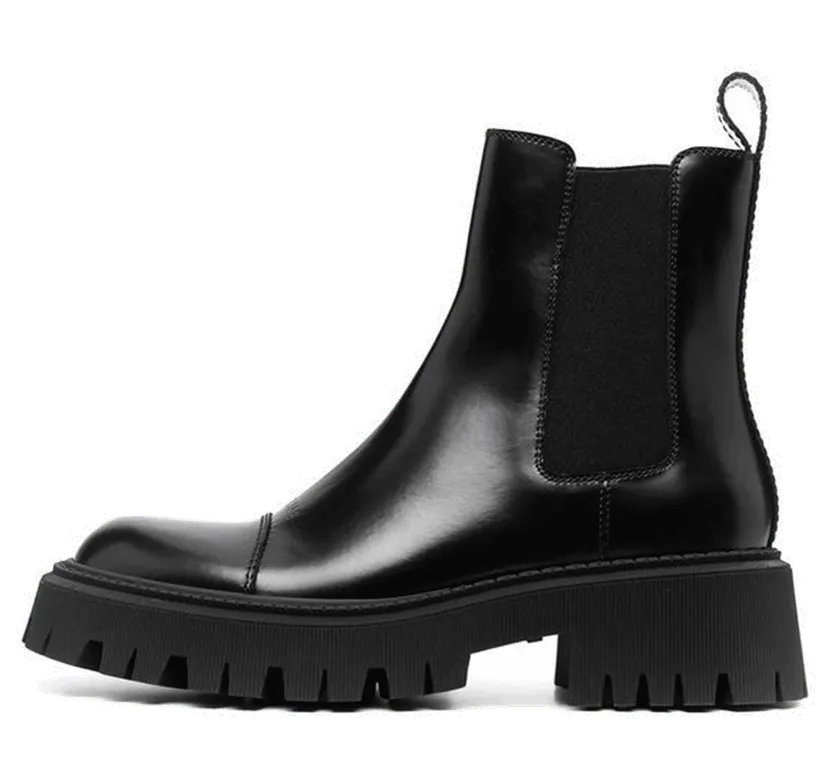 Balenciaga Tractor 20mm Boot Black (636599WA8E91000)