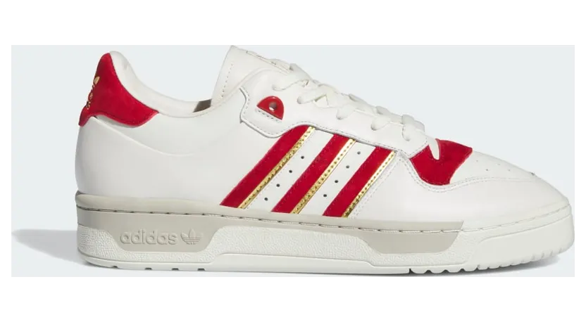 adidas Rivalry 86 Low Shoes Cloud White / Team Power Red 2 / Ivory (IF6263)