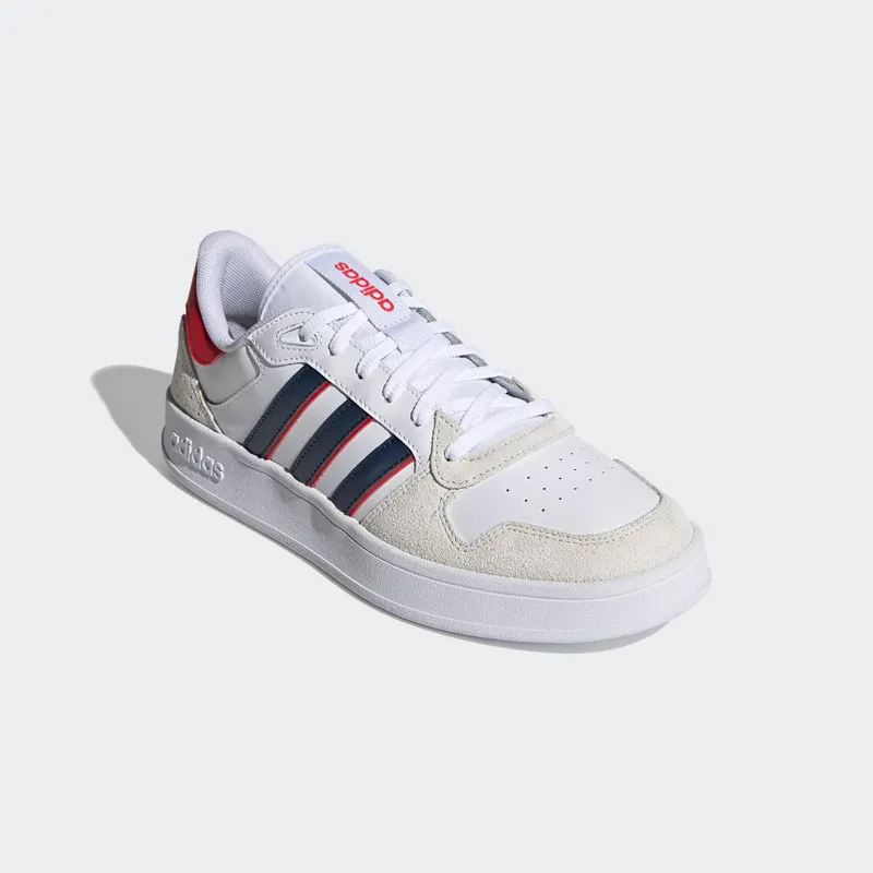 Adidas Breaknet Plus Cloud White / Crew Navy / Vivid Red (FY9649)
