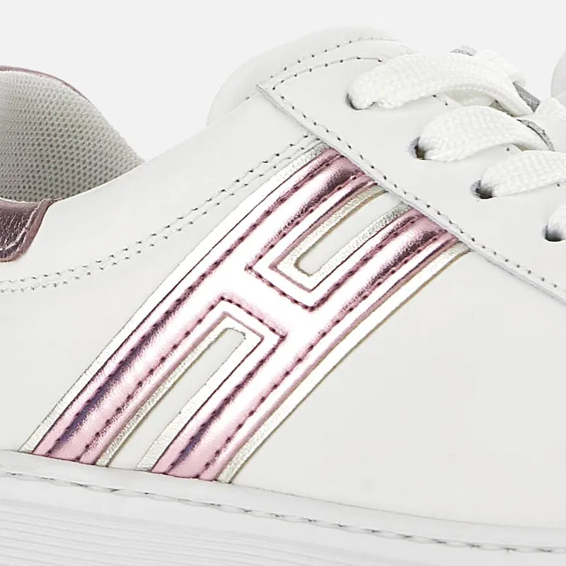 Sneakers Hogan H365 White Pink (HXW3650J310RMW0RUX) (5)