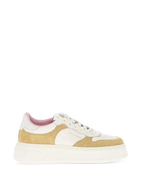 Woolrich hammered-leather suede – White (CMWFFO1512FRUWF205W2400)