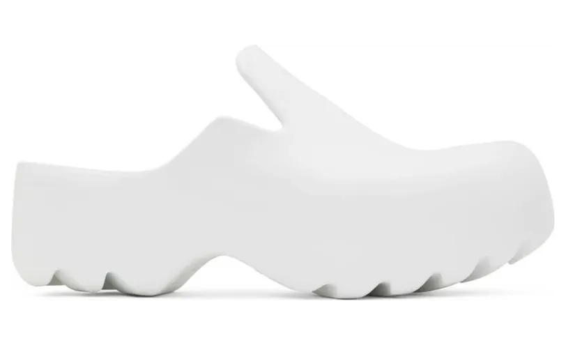 Bottega Veneta Rubber Flash Clog White (690102V11T09083)