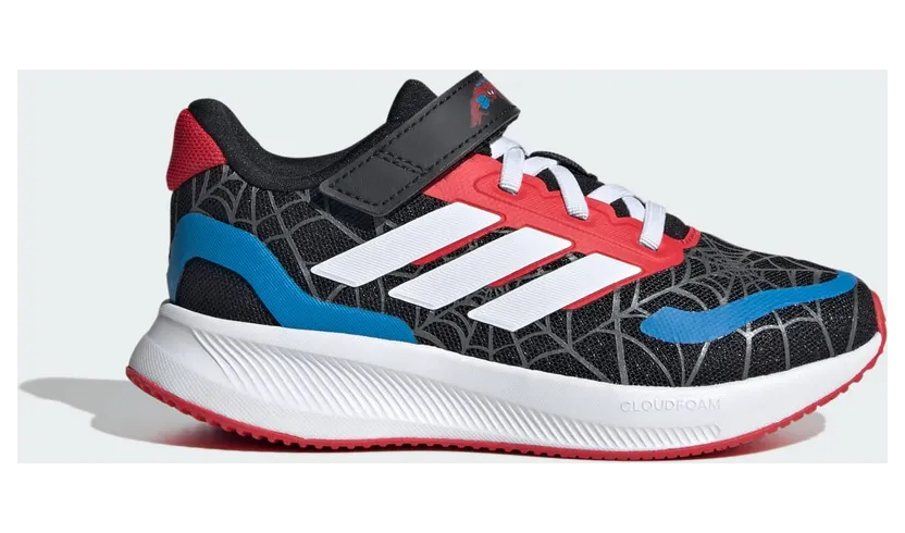 adidas Marvel Spider-man Runfalcon Kids Core Black / Cloud White / Pure Ruby (JR5660)