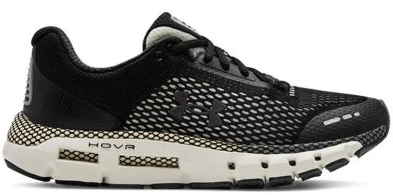 Under Armour Hovr Infinite Black White (W) Black/White-Metallic Gun Metal (3021396-001)