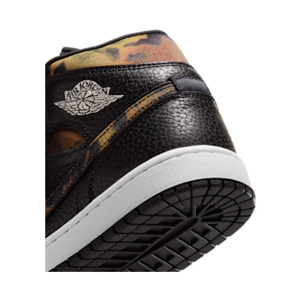 Air Jordan 1 Mid – “Black / Velvet Brown / Chalk” (IQ5161-001)