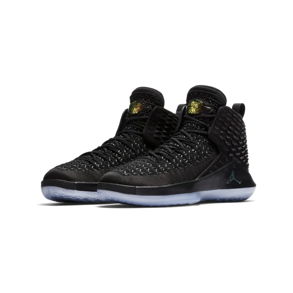 Jordan Air XXXII Black Cat (GS) Black/Multi-Color-Metallic Silver (AA1254-003)