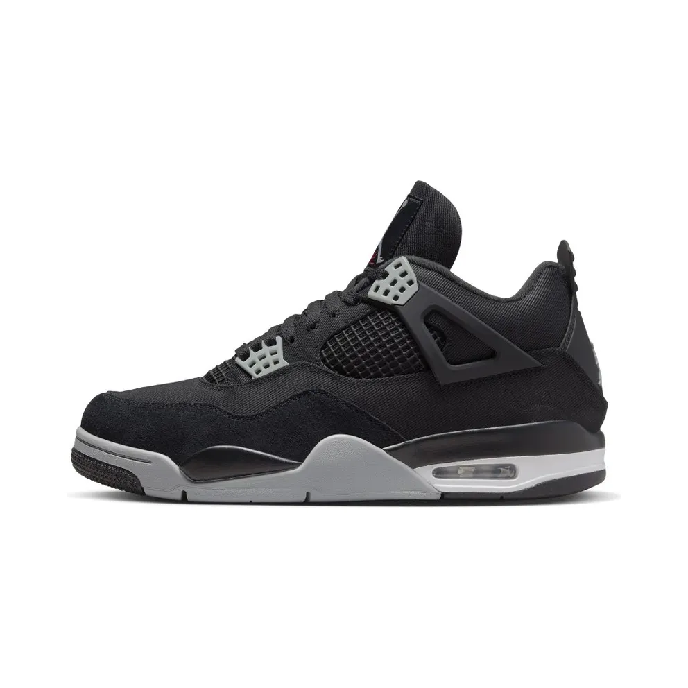 Air Jordan 4 “Black Canvas” (DH7138-006)