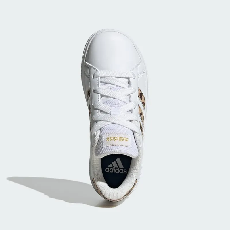 adidas Grand Court 2.0 Kids Cloud White / Magic Beige / Matte Gold (IG1187)