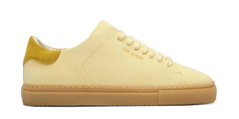 Axel Arigato Clean 90 Sneaker “Light Yellow,Yellow” (F4626001)