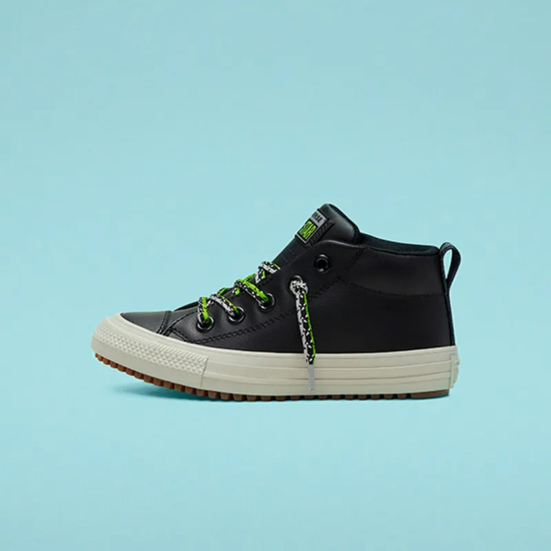 Converse Big Double Lace Suede Chuck Taylor All Star Street Boot Mid (668489C)