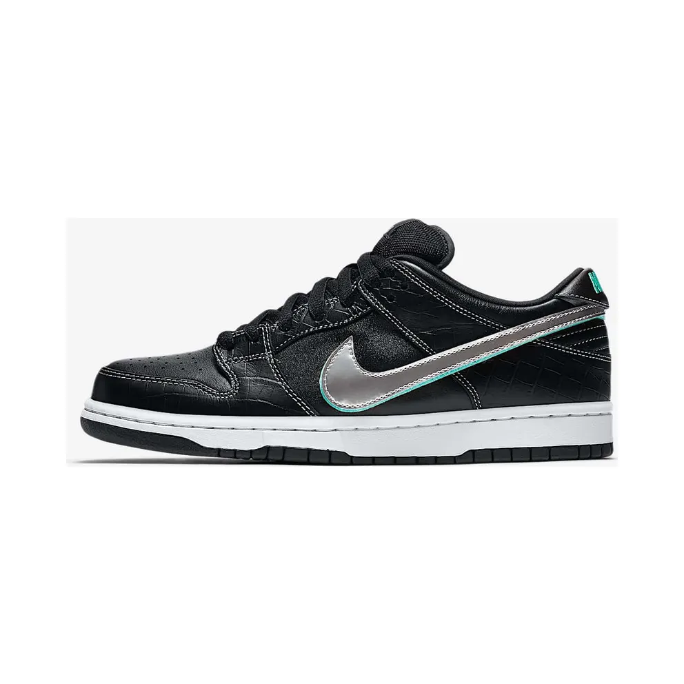 Nike SB x Diamond Supply Co. Dunk Low ‘Black Diamond’ (2018) (BV1310-001)