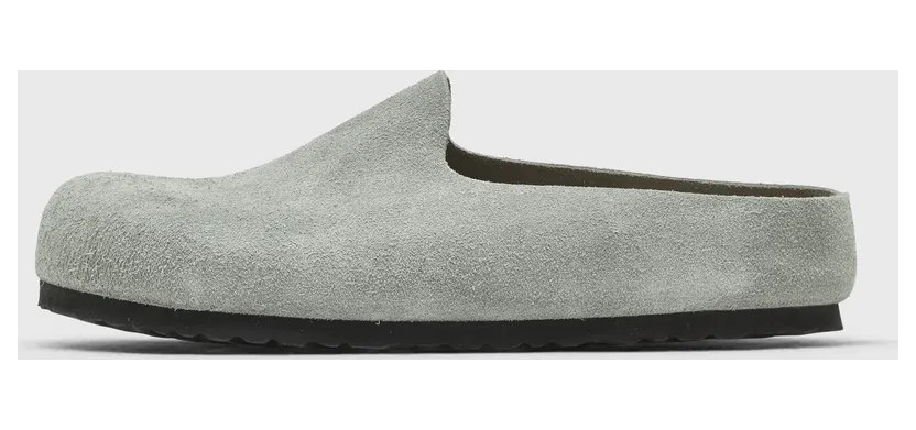 Birkenstock Amsterdam Wrapped Suede Leather Groen