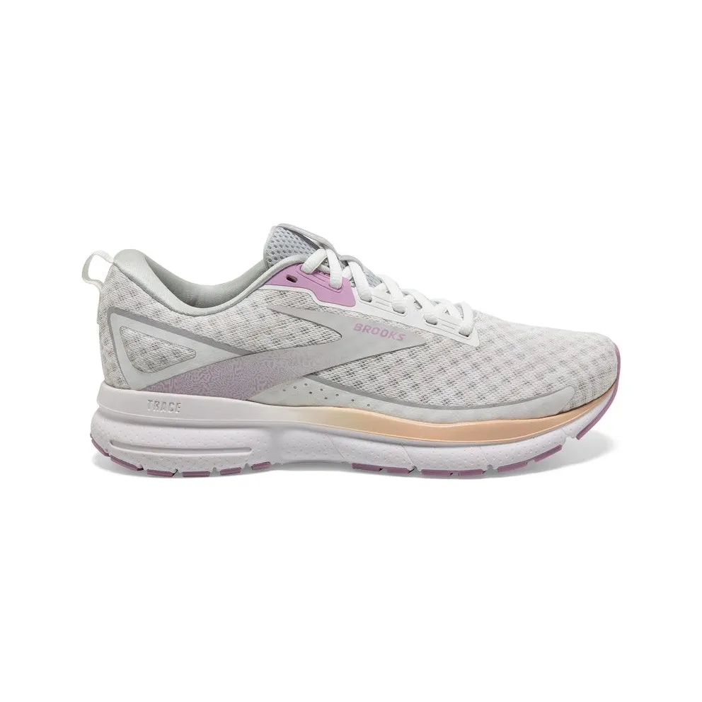 Brooks Trace 3 White Orchid Apricot (120401-1B-109)
