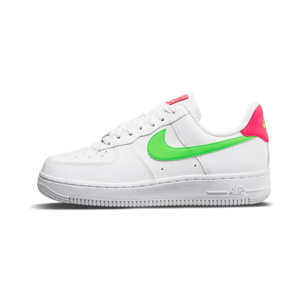Nike WMNS Air Force 1 ’07 White / Laser Crimson / Green Strike (CT4328-100)