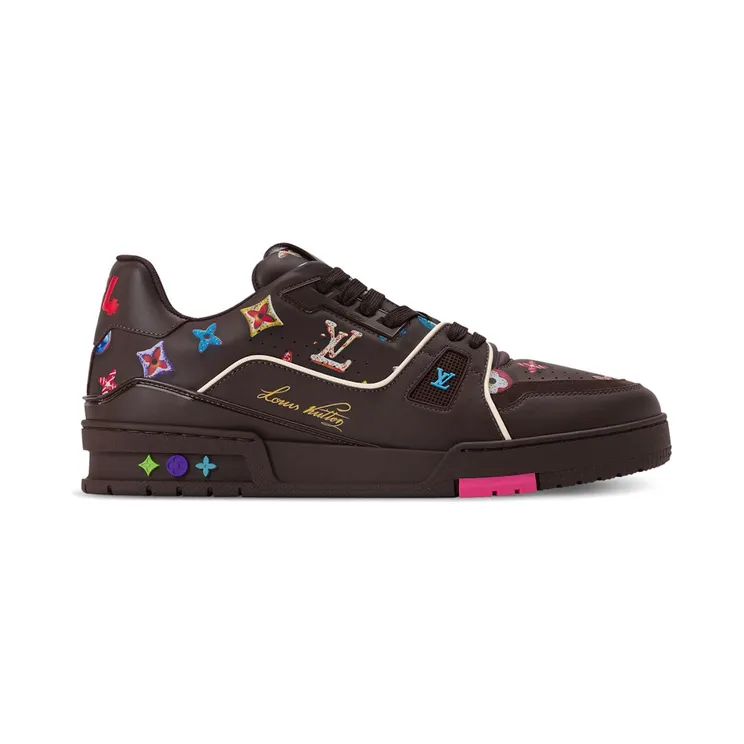 Louis Vuitton LV Trainer Monogram Donuts Brown (1AJWFO)