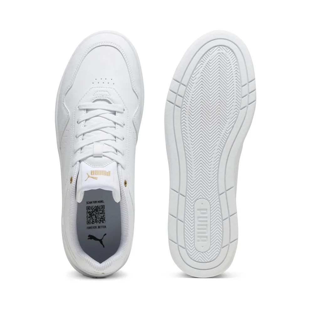 Puma Court Classic “Puma White / Puma Gold” (395018_01)