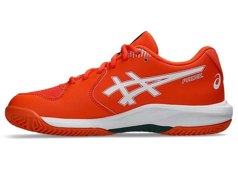 ASICS GEL-DEDICATE 9 PADEL GS “Energy Orange / White” (1044A086-800)
