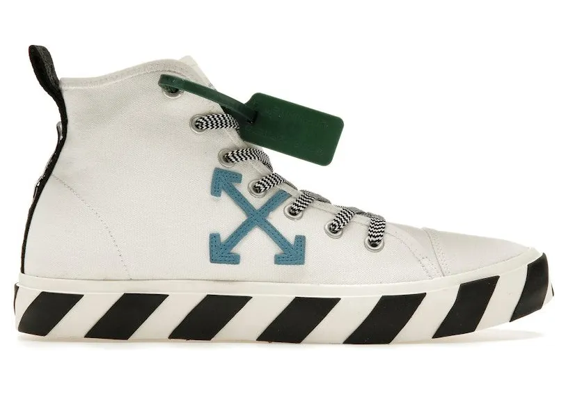 OFF-WHITE Vulc Mid White Blue (OMIA119S22FAB0010145)