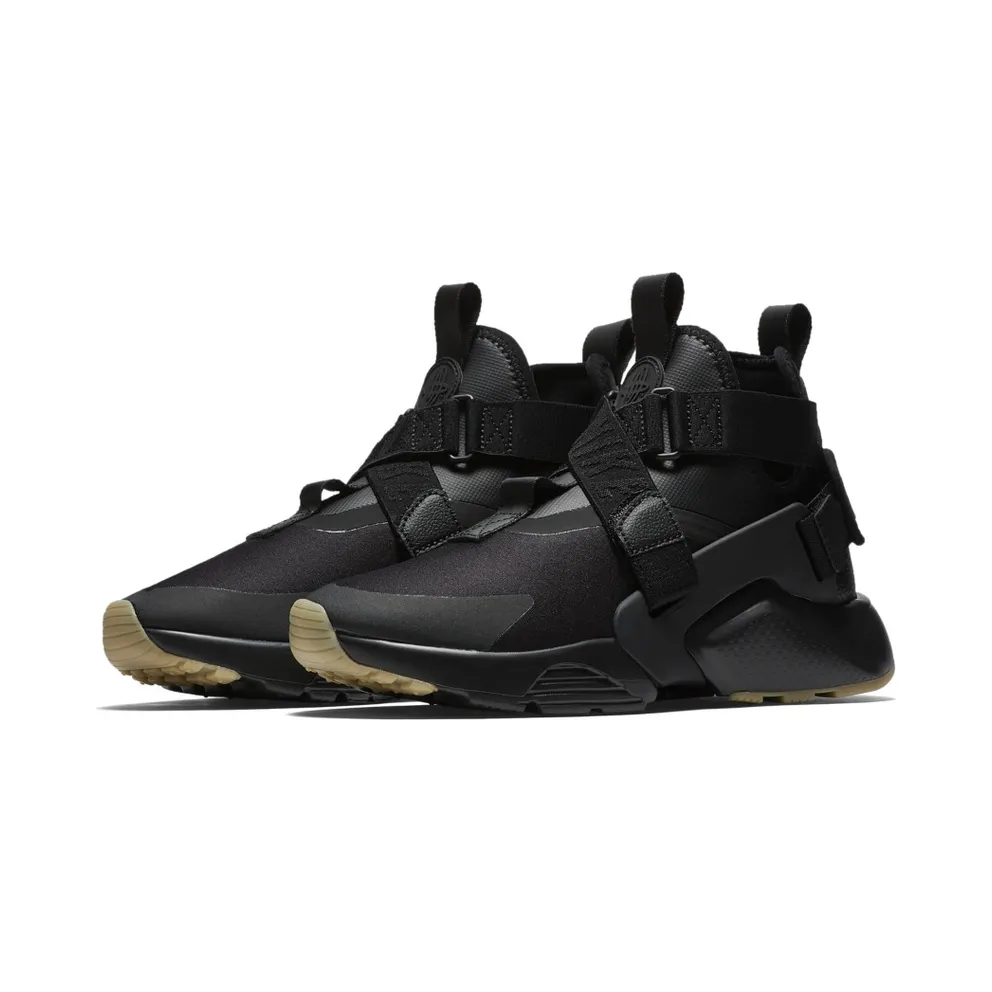 Nike Air Huarache City Black Black-Dark Grey (W) Black/Black-Dark Grey (AH6787-003)