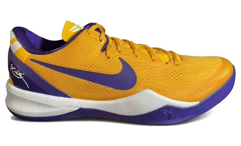 Nike Kobe 8 Protro LSU Tigers PE University Gold (HF74851647946)