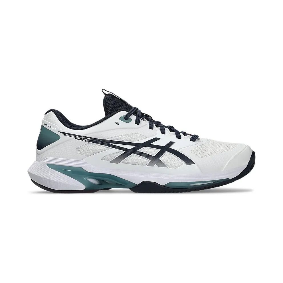 ASICS SOLUTION SPEED FF 4 CLAY “White / Midnight” (1041A533-102)